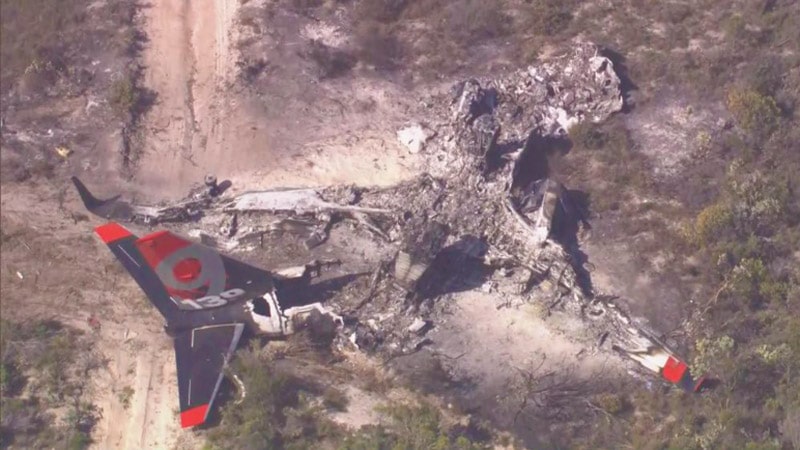 accidente aviones boeing 737 calcinado incendio parque nacional fitzgerald river australia