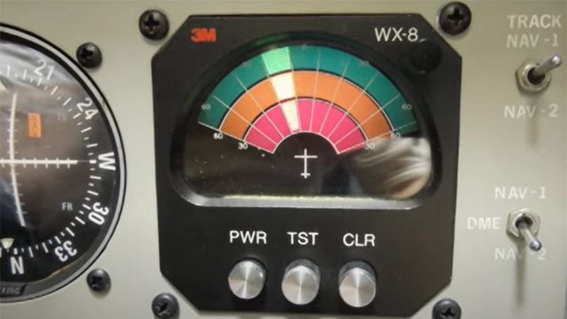El sistema Stormscope se usa en aviación general para detectar rayos en vuelo